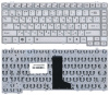 Клавиатура для ноутбука Toshiba Satellite A200 A210 A300 M300 L300 M500 M505 серебристая