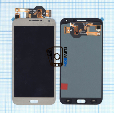 Модуль (матрица + тачскрин) для Samsung Galaxy E7 SM-E700 OLED золотой