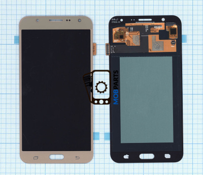 Модуль (матрица + тачскрин) для Samsung Galaxy J7 SM-J700H (OLED) золотистый