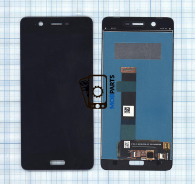 Модуль (матрица + тачскрин) для Nokia 5 черный