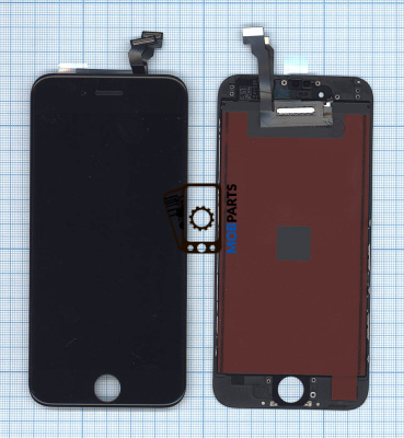 Дисплей для iPhone 6 в сборе с тачскрином (LT) черный