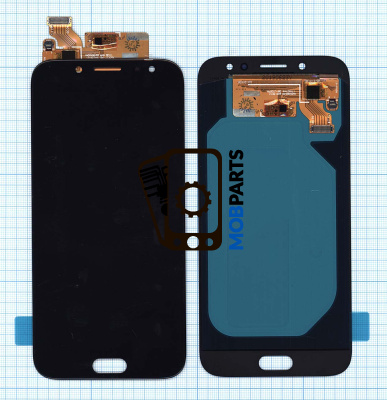 Модуль (матрица + тачскрин) для Samsung Galaxy J7 (2017) SM-J730FM/DS OLED черный