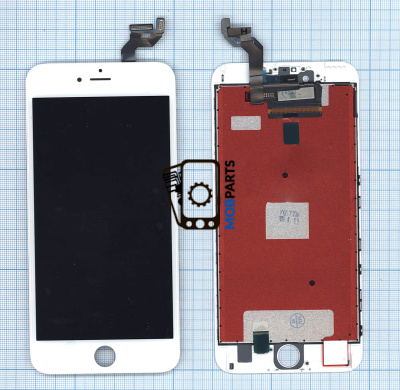 Дисплей для iPhone 6S Plus в сборе с тачскрином (AUO) белый