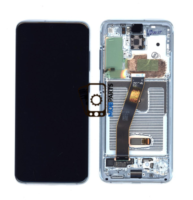 Модуль (матрица + тачскрин) для Samsung Galaxy S20 SM-G980F голубой