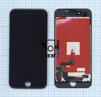Дисплей для iPhone 8 в сборе с тачскрином (Hancai) черный