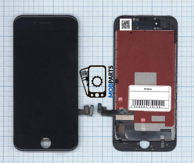 Дисплей для iPhone 7 в сборе с тачскрином (LT) черный