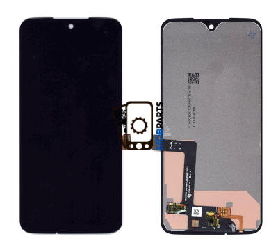 Модуль (матрица + тачскрин) для Motorola G7 черный