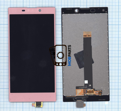 Модуль (матрица + тачскрин) для Sony Xperia L2 (H4311) розовый