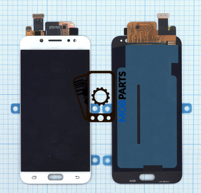 Модуль (матрица + тачскрин) для Samsung Galaxy C8 C7100 белый