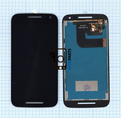 Модуль (матрица + тачскрин) для Motorola Moto G Gen.3 черный