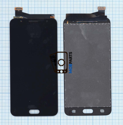 Модуль (матрица + тачскрин) для Samsung Galaxy J7 Prime SM-G610 черный 