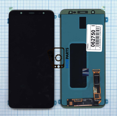 Модуль (матрица + тачскрин) для Samsung Galaxy J8 SM-J810F черный