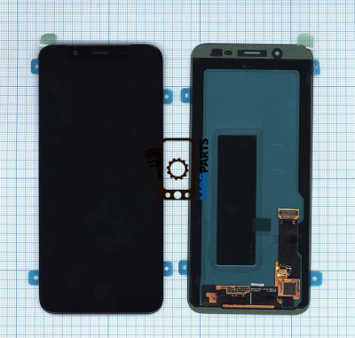 Модуль (матрица + тачскрин) для Samsung Galaxy J6 2018 SM-J600F черный