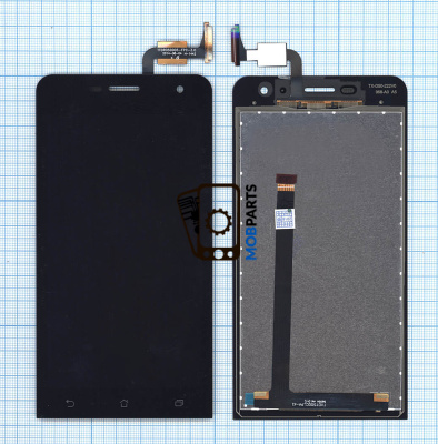 Модуль (матрица + тачскрин) для Asus ZenFone 5 Lite A502CG черный