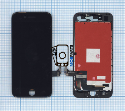 Дисплей для iPhone 7 в сборе с тачскрином (Hancai) черный