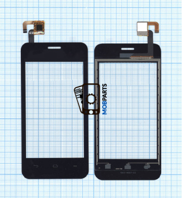Сенсорное стекло (тачскрин) для Huawei Ascend Y320 черное