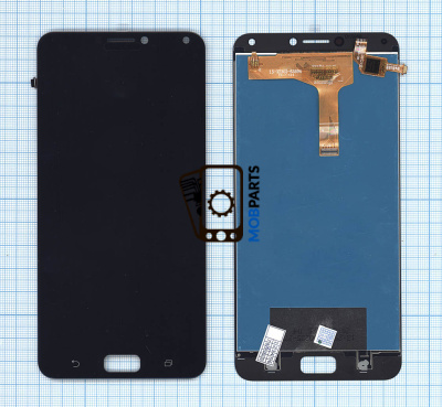 Модуль (матрица + тачскрин) для Asus ZenFone 4 Max ZC554KL черный