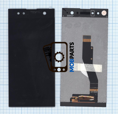Модуль (матрица + тачскрин) для Sony Xperia XA2 Ultra черный