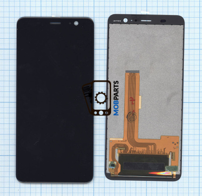 Модуль (матрица + тачскрин) для HTC U11 Plus  черный
