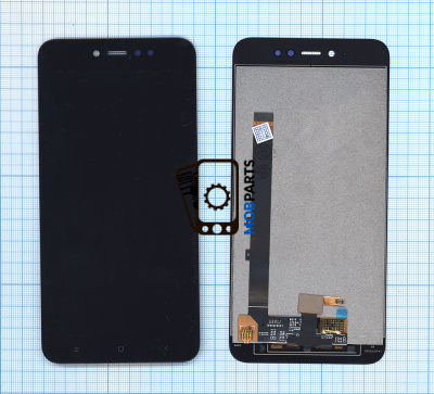 Модуль (матрица + тачскрин) для Xiaomi Redmi Note 5A Prime черный