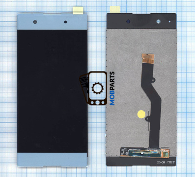 Модуль (матрица + тачскрин) для Sony Xperia XA1 Plus синий