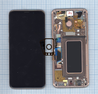 Модуль (матрица + тачскрин) для Samsung Galaxy S9 Plus SM-G965F/DS золото