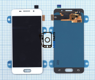 Модуль (матрица + тачскрин) для Samsung Galaxy A3 SM-A310F (2016) OLED белый
