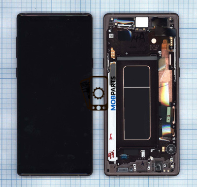 Модуль (матрица + тачскрин) для Samsung Galaxy Note 9 SM-N960F/DS коричневый