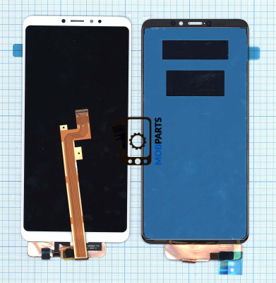 Модуль (матрица + тачскрин) для Xiaomi Mi Max 3 белый