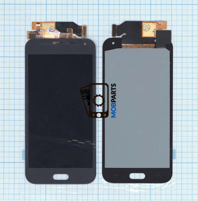 Модуль (матрица + тачскрин) для Samsung Galaxy E5 SM-E500 OLED черный