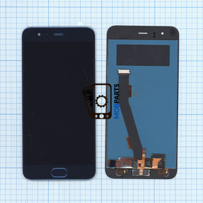Модуль (матрица + тачскрин) для Xiaomi Mi 6 синий