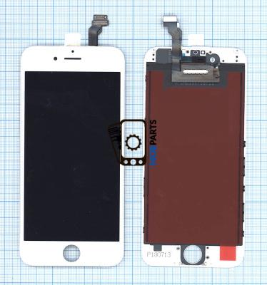 Дисплей для iPhone 6 в сборе с тачскрином (LT) белый