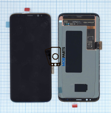 Модуль (матрица + тачскрин) для Samsung Galaxy S8 SM-G950F красный