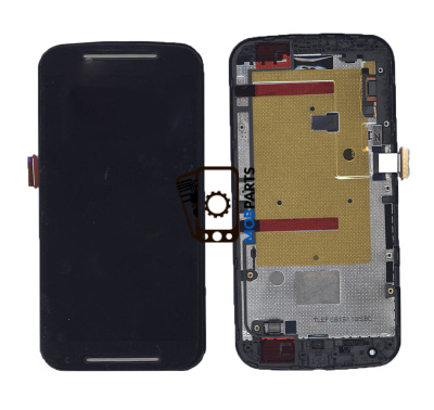 Модуль (матрица + тачскрин) для Motorola Moto G Gen.2 черный