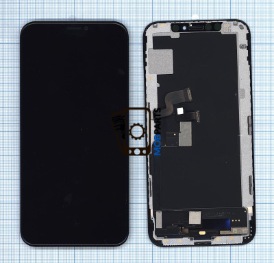 Дисплей для iPhone XS в сборе с тачскрином (AMOLED HX) черный