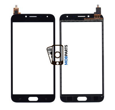 Сенсорное стекло (тачскрин) для Samsung Galaxy J4+/J6+ SM-J415F SM-J610F черное