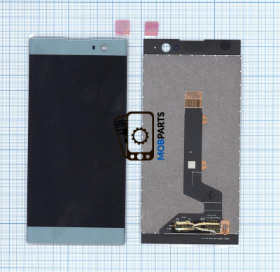 Модуль (матрица + тачскрин) для Sony Xperia XA2 синий